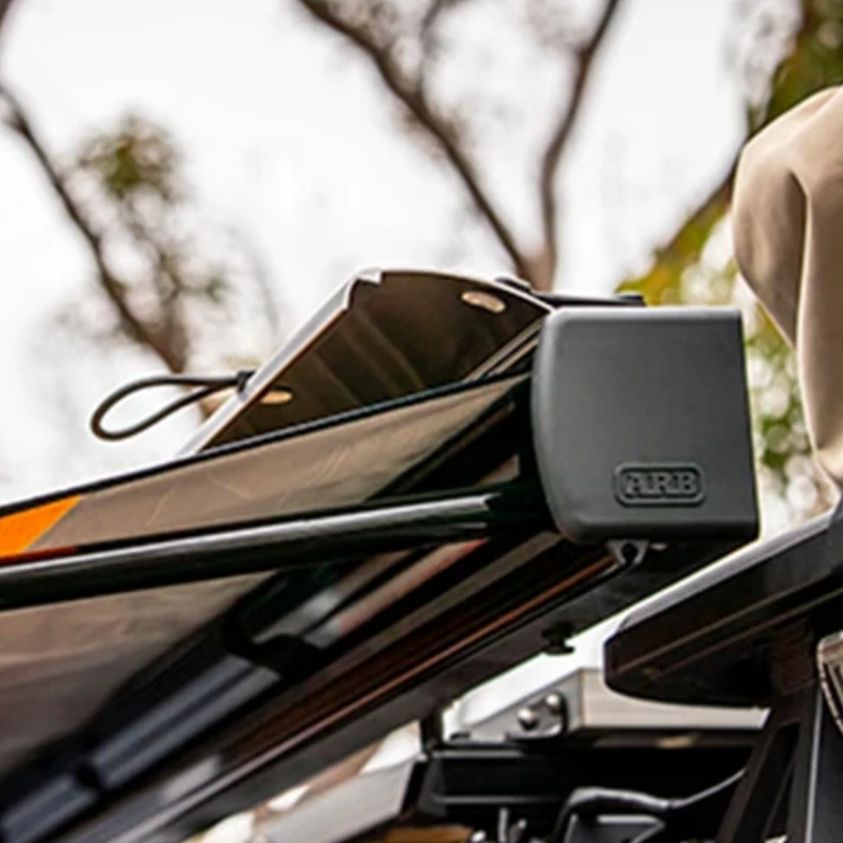 ARB 4x4 Black Aluminium Awning & LED Light Kit - Image 4